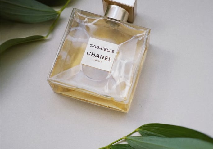  a bottle of Chanel Gabrielle perfume